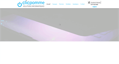 Desktop Screenshot of clicpomme.com